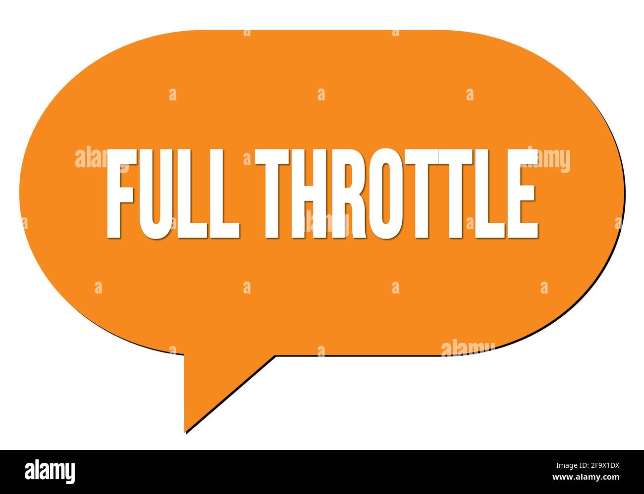 Full throttle word hires stock photography and images Alamy