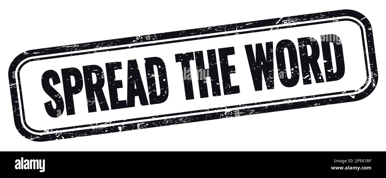 Spread the word stamp hires stock photography and images Alamy