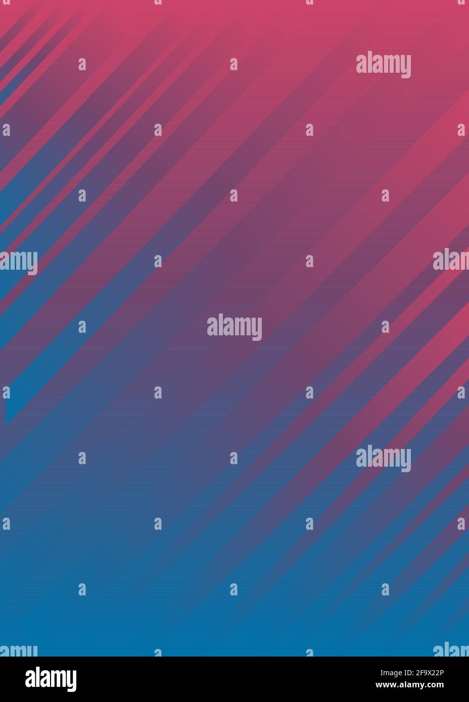 Trendy geometric blue and red background vector Stock Vector