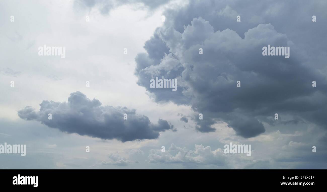 The beautiful sky with the rain clouds Stock Photo - Alamy