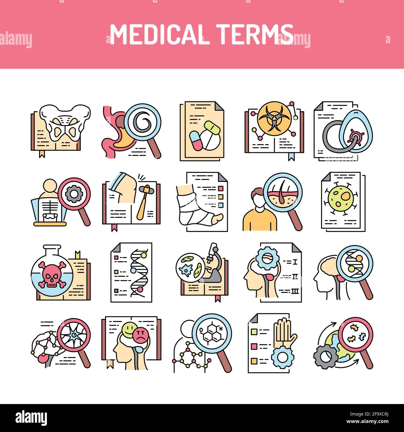 medical terminology clipart
