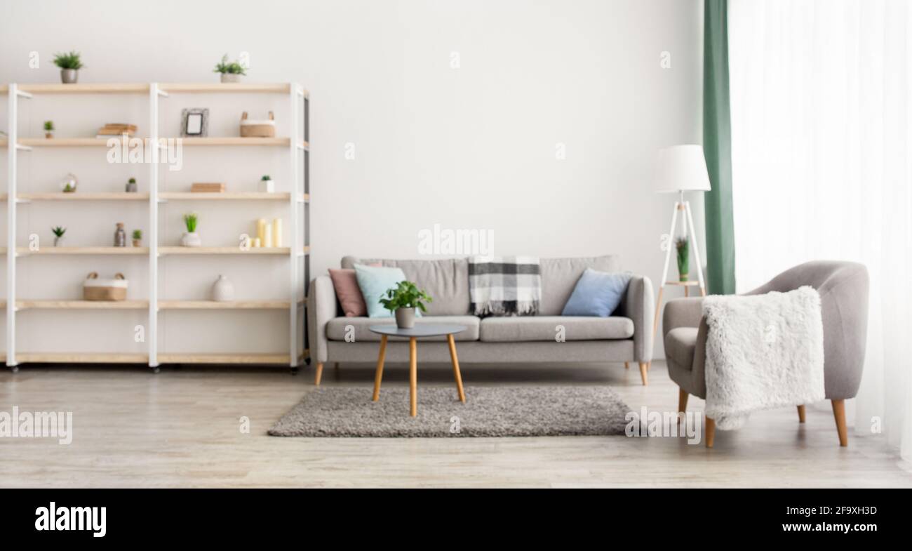 Cozy modern interior armchair hi-res stock photography and images - Alamy