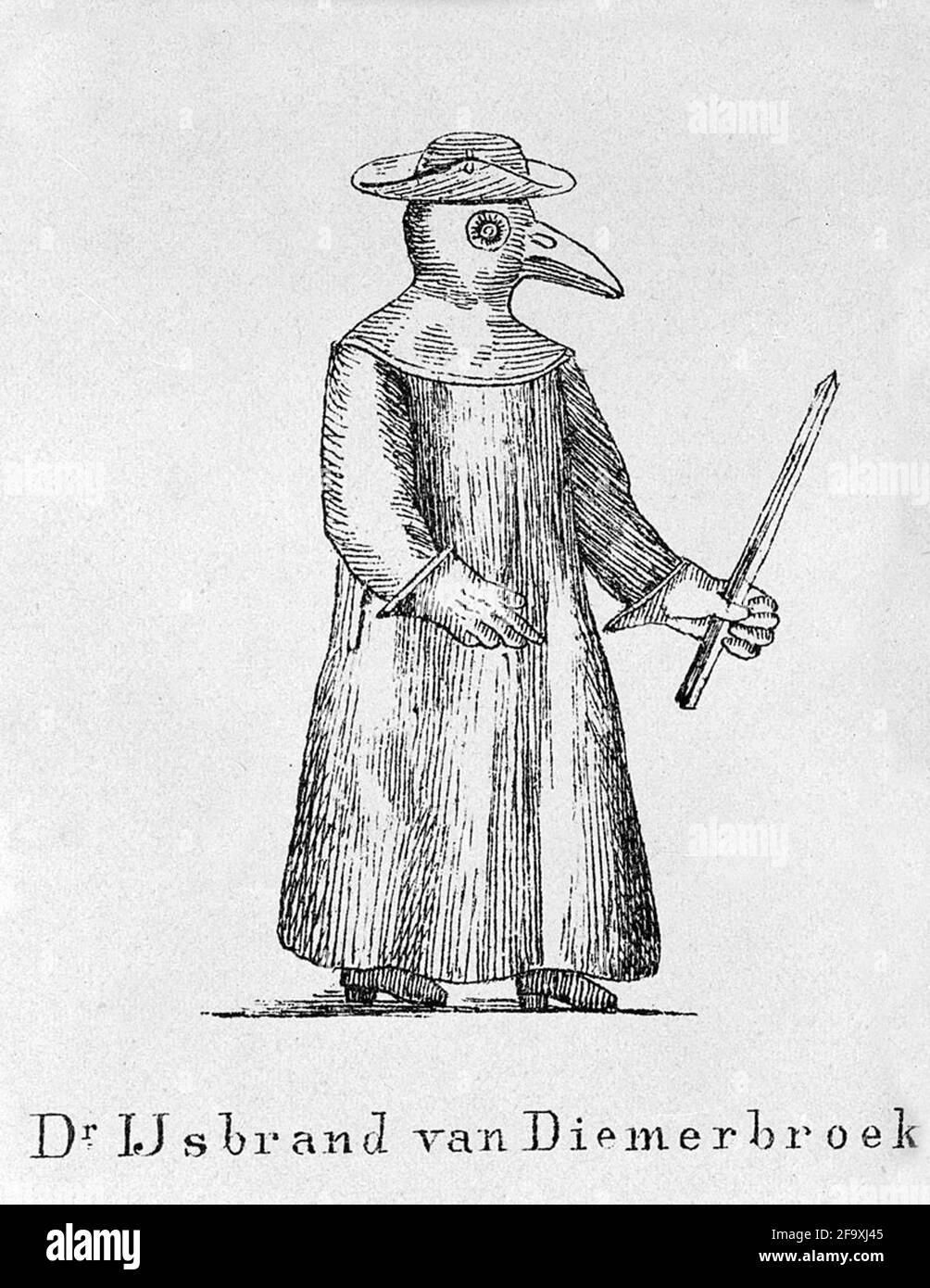 Plague doctor mask carnival Black and White Stock Photos & Images - Alamy