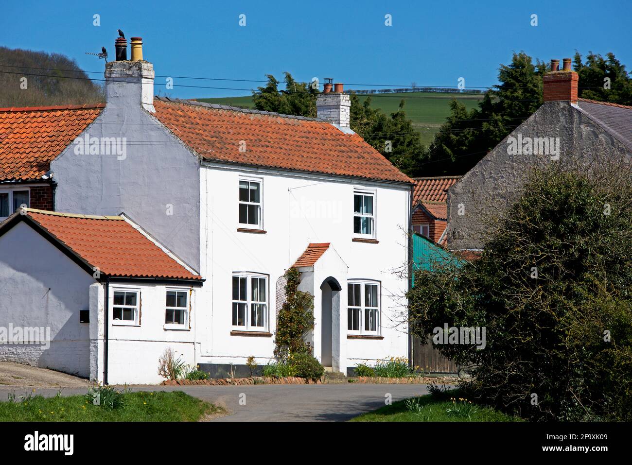 the village of Wilton, East Yorkshire, England UK Stock Photo