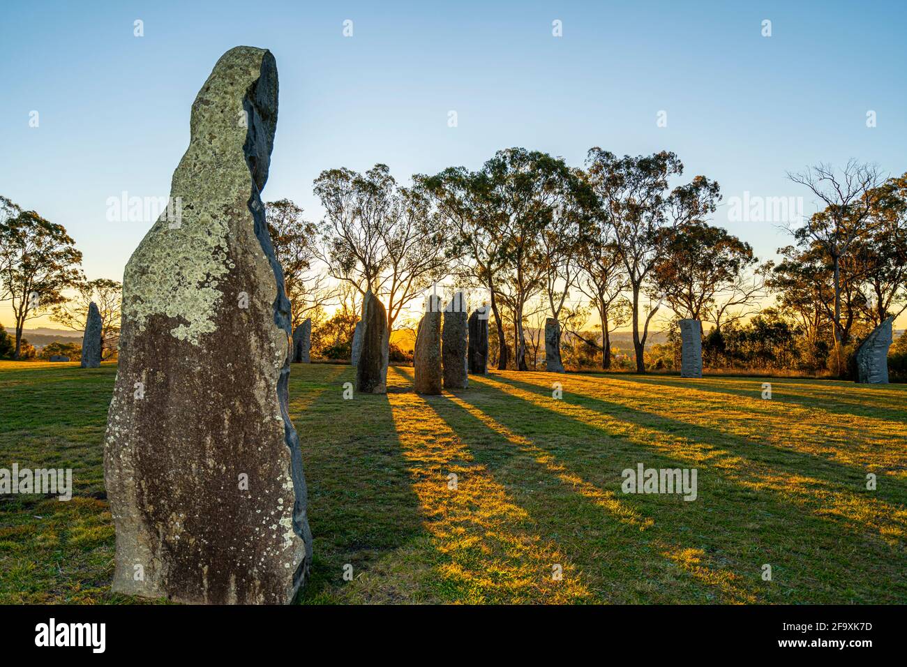 The Australian Standing Stones, a tribute to the Celtic heritage of the ...