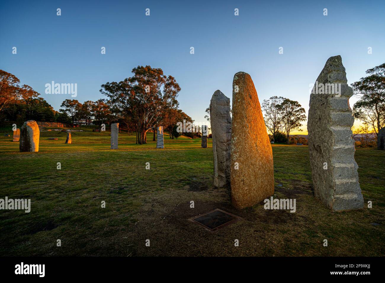 The Australian Standing Stones, a tribute to the Celtic heritage of the ...