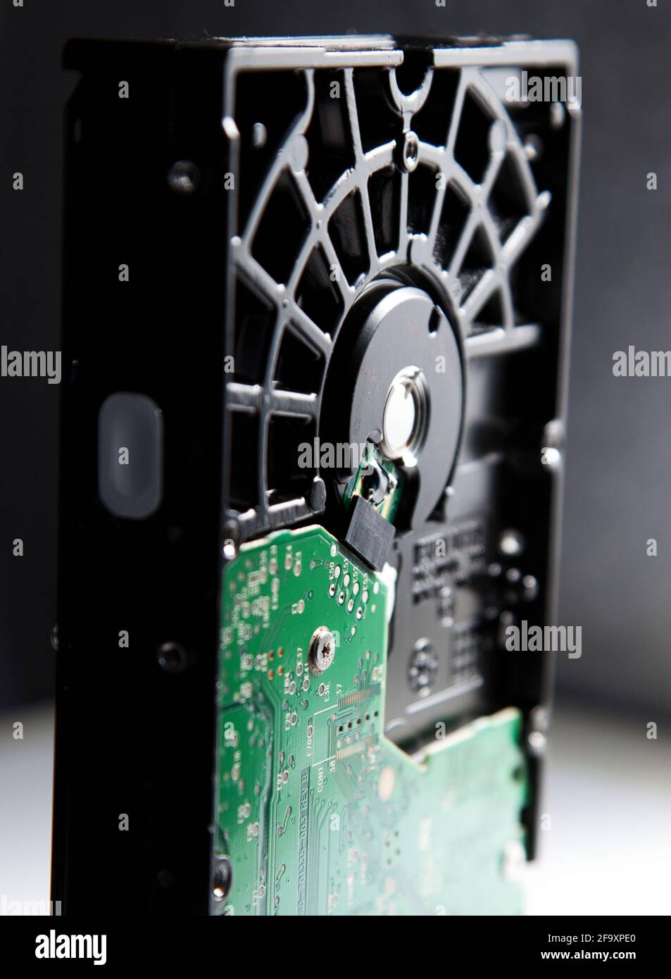 Circuit board in a hard drive from a PC Stock Photo - Alamy