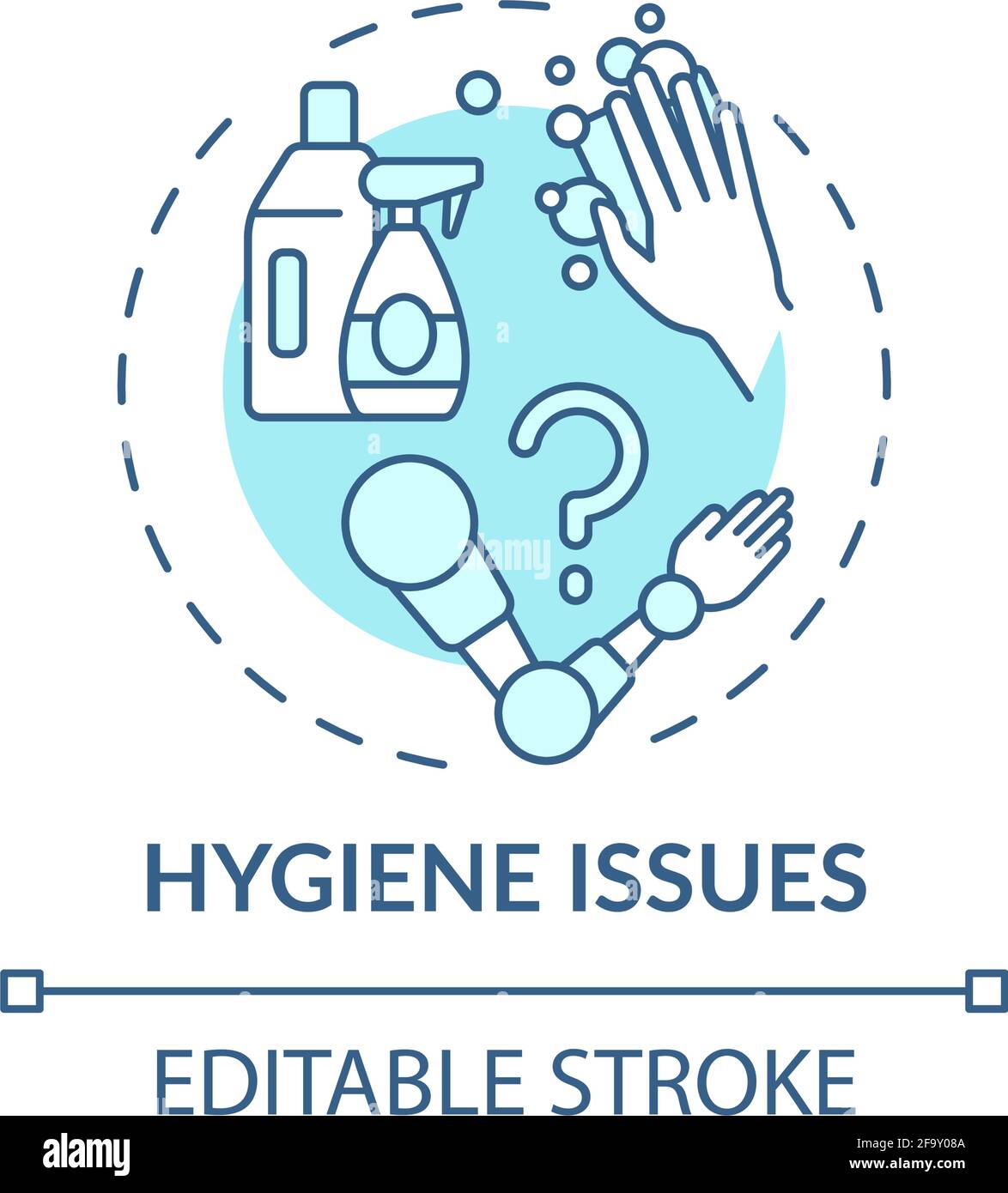 Hygiene issues concept icon Stock Vector Image & Art - Alamy