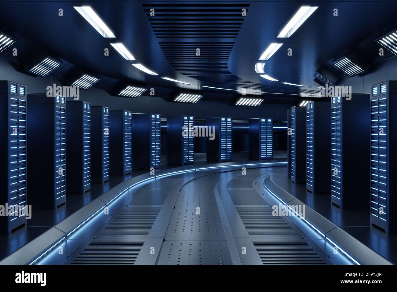 Computer Server Room Lights High Resolution Stock Photography And Images Alamy