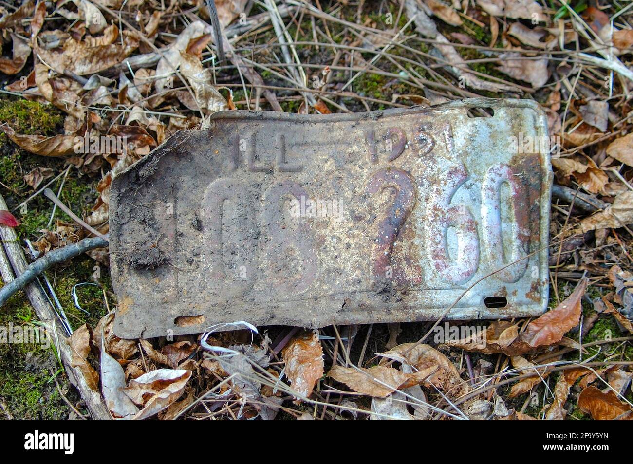 Rusted licence plate Stock Photo Alamy