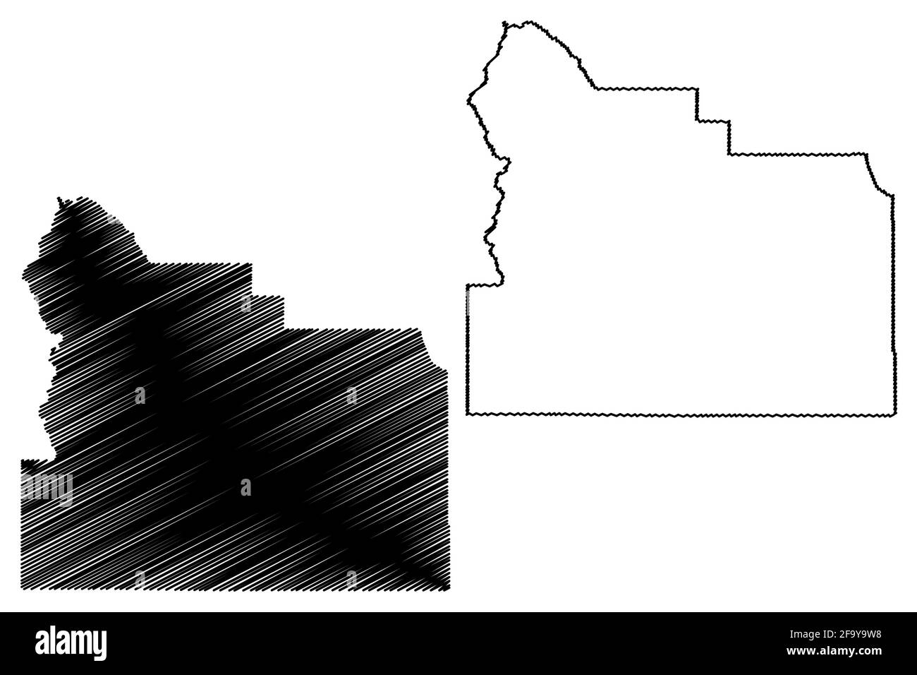 Yakima County State of Washington - Yakima County State Of Washington Us County United States Of America Usa Us Us Map Vector Illustration Scribble Sketch Yakima Map 2F9Y9W8