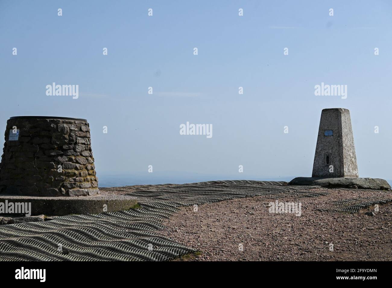 The Wrekin in Shropshire, beautiful natural countryside. Stock Photo