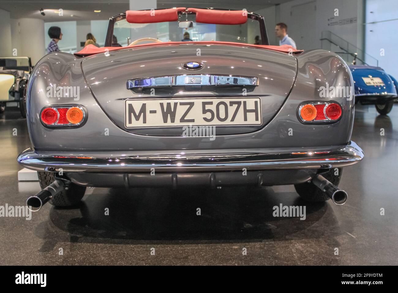 Vintage car rear view bmw hi-res stock photography and images - Alamy