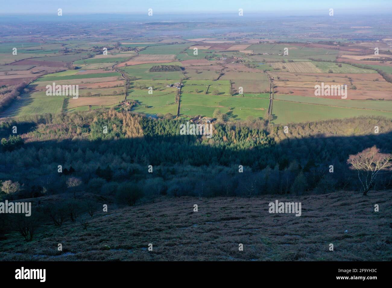 The Wrekin hill in Shropshire, a beautiful walk Stock Photo Alamy