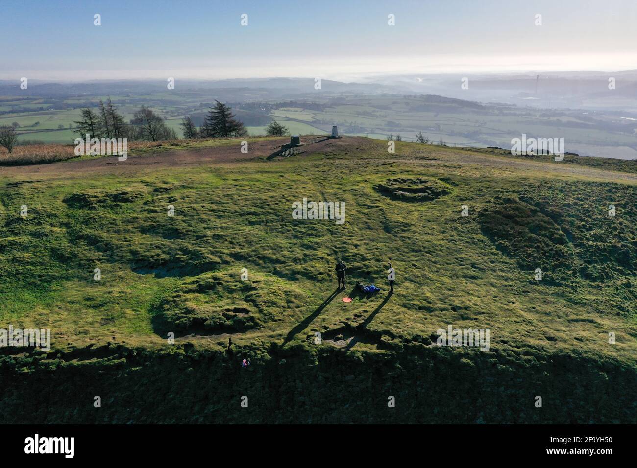 The Wrekin hill in Shropshire, a beautiful walk Stock Photo Alamy