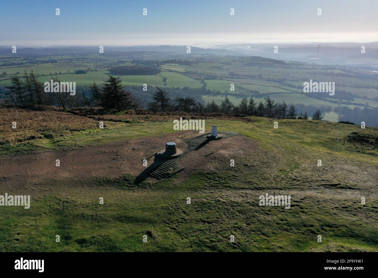 The Wrekin hill in Shropshire, a beautiful walk Stock Photo Alamy