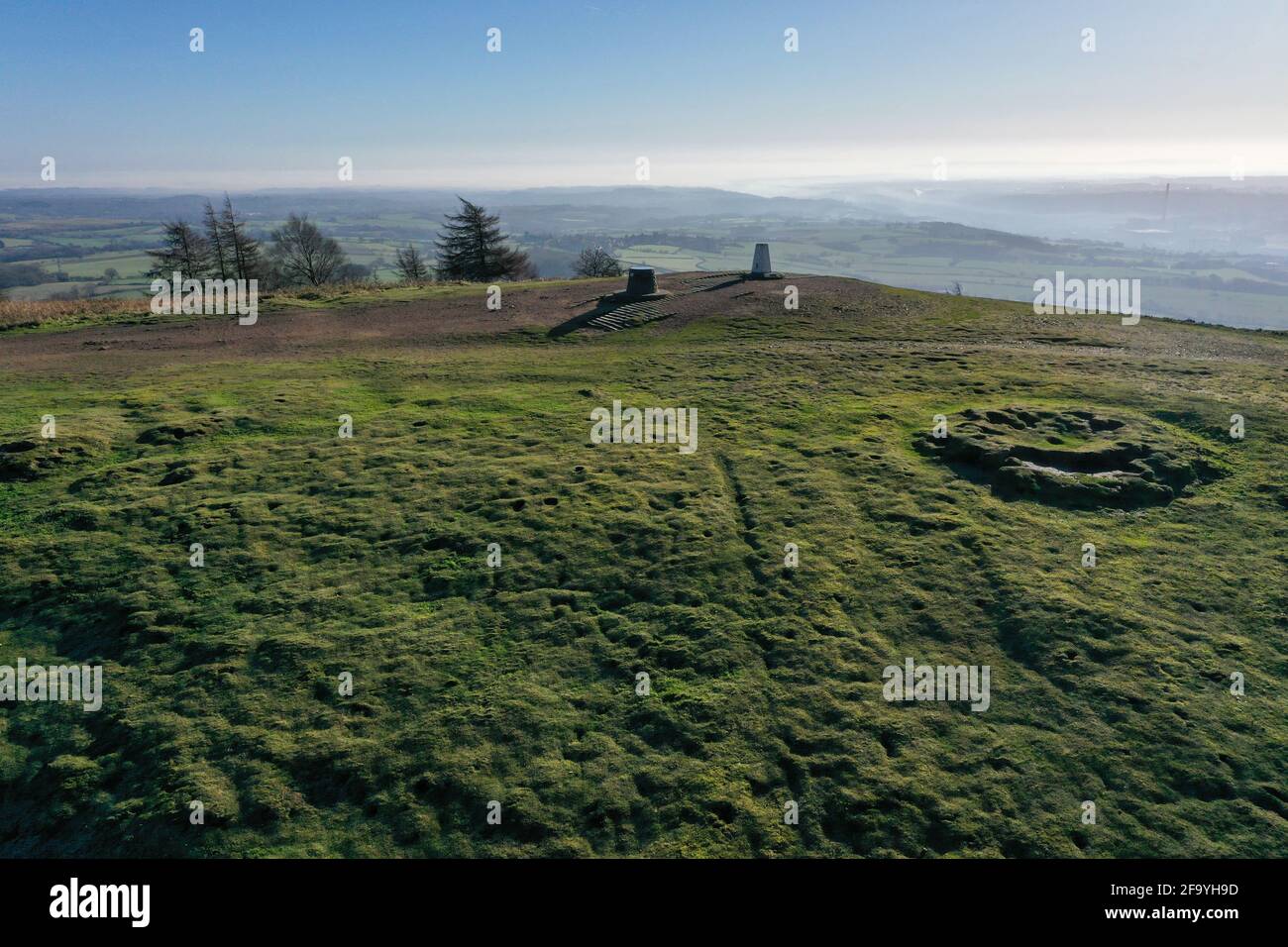 The Wrekin hill in Shropshire, a beautiful walk Stock Photo Alamy
