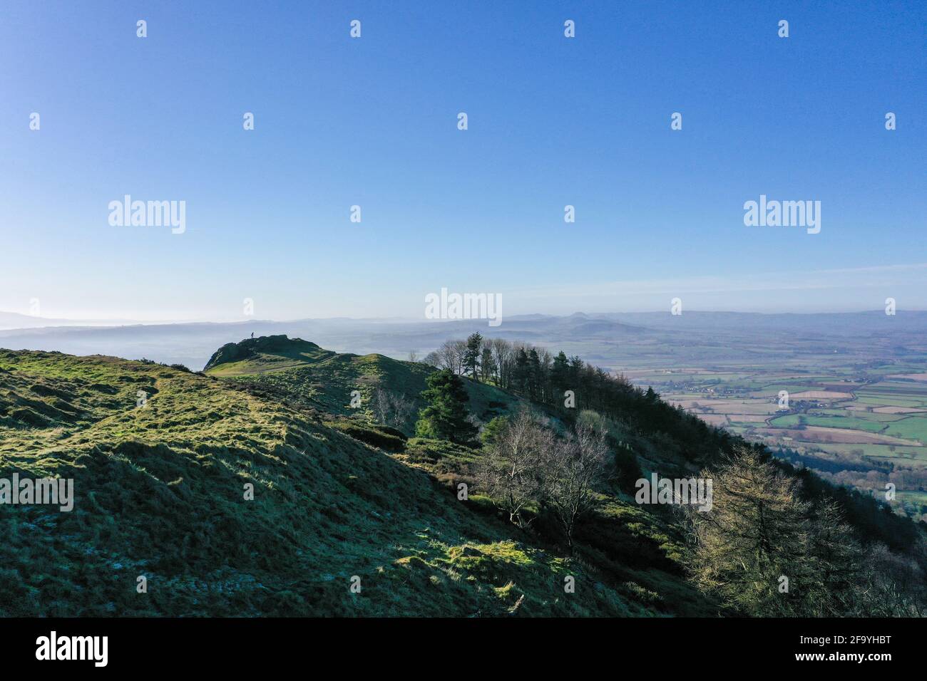 The Wrekin hill in Shropshire, a beautiful walk Stock Photo Alamy