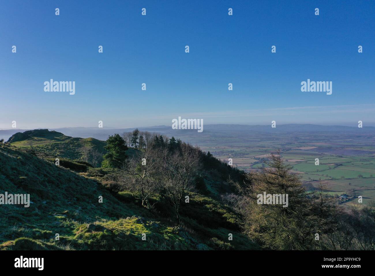 The Wrekin hill in Shropshire, a beautiful walk Stock Photo Alamy