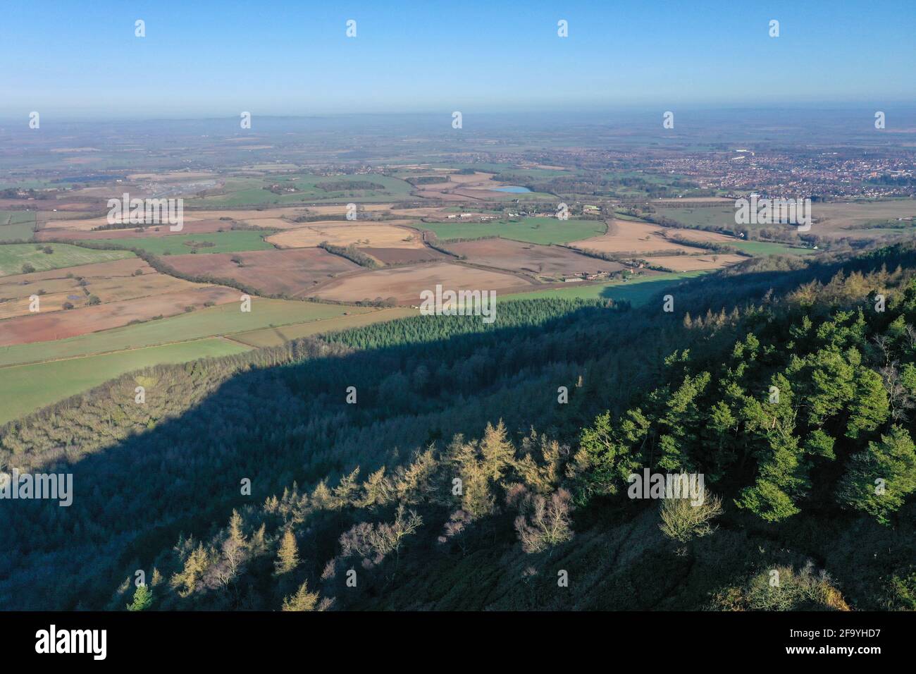 The Wrekin hill in Shropshire, a beautiful walk Stock Photo Alamy