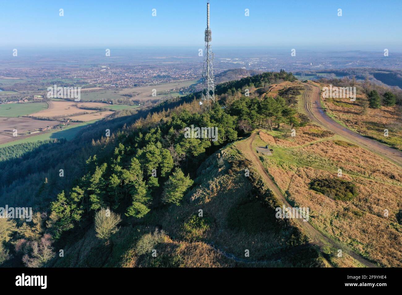 The Wrekin hill in Shropshire, a beautiful walk Stock Photo Alamy