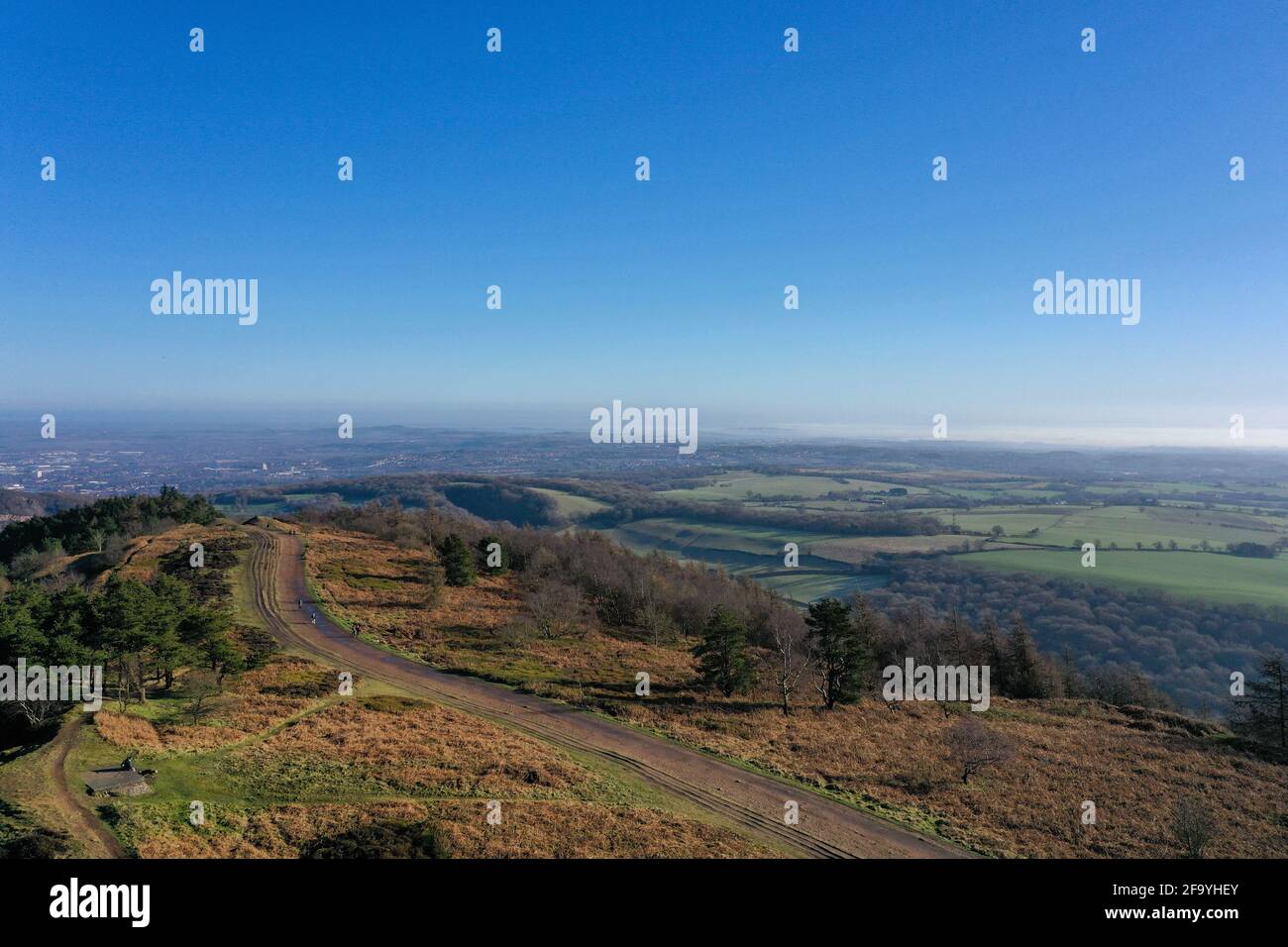 The Wrekin hill in Shropshire, a beautiful walk Stock Photo Alamy