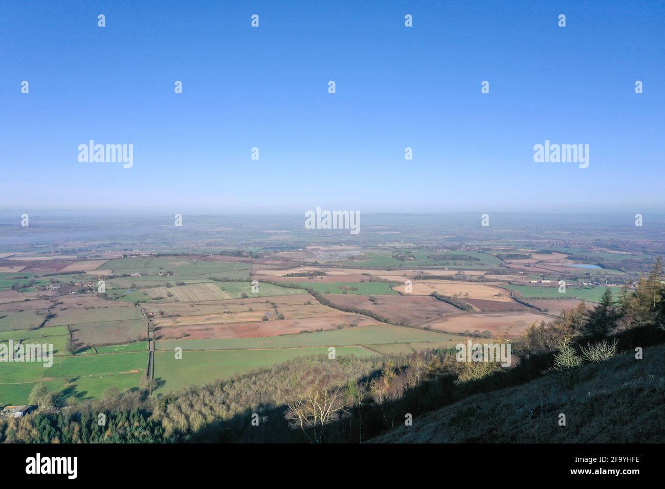 The Wrekin hill in Shropshire, a beautiful walk Stock Photo Alamy