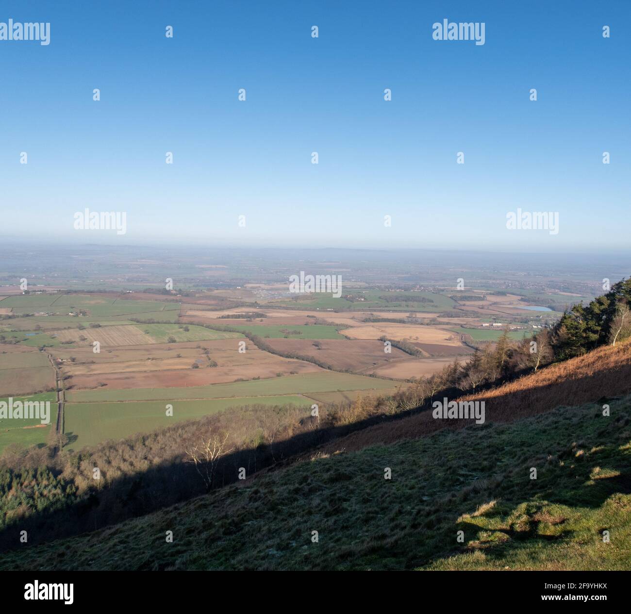 The Wrekin hill in Shropshire, a beautiful walk Stock Photo Alamy