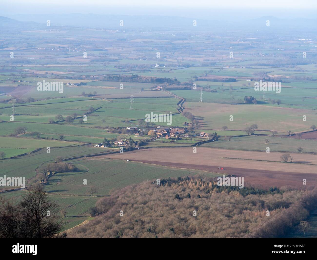 The Wrekin hill in Shropshire, a beautiful walk Stock Photo Alamy