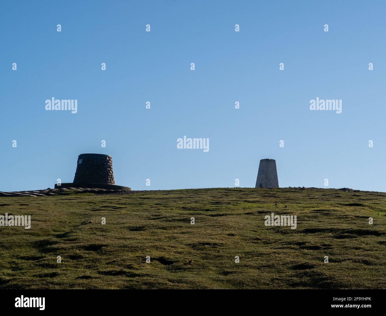 The Wrekin hill in Shropshire, a beautiful walk Stock Photo