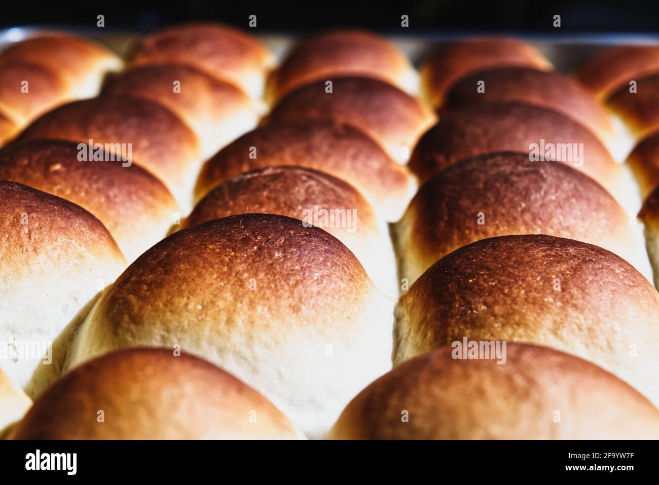 Southern Style Dinner Rolls Stock Photo Alamy