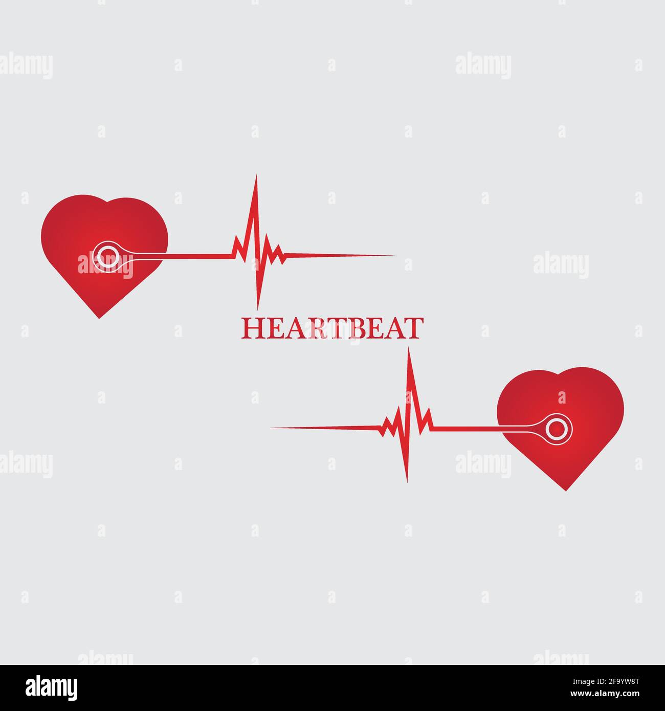 art design health medical heartbeat pulse Stock Vector Image & Art - Alamy