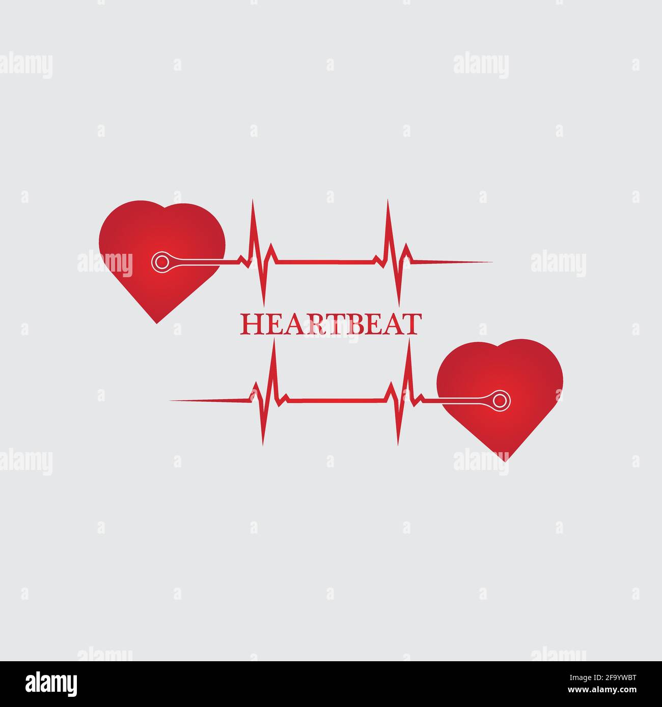 art design health medical heartbeat pulse Stock Vector Image & Art - Alamy