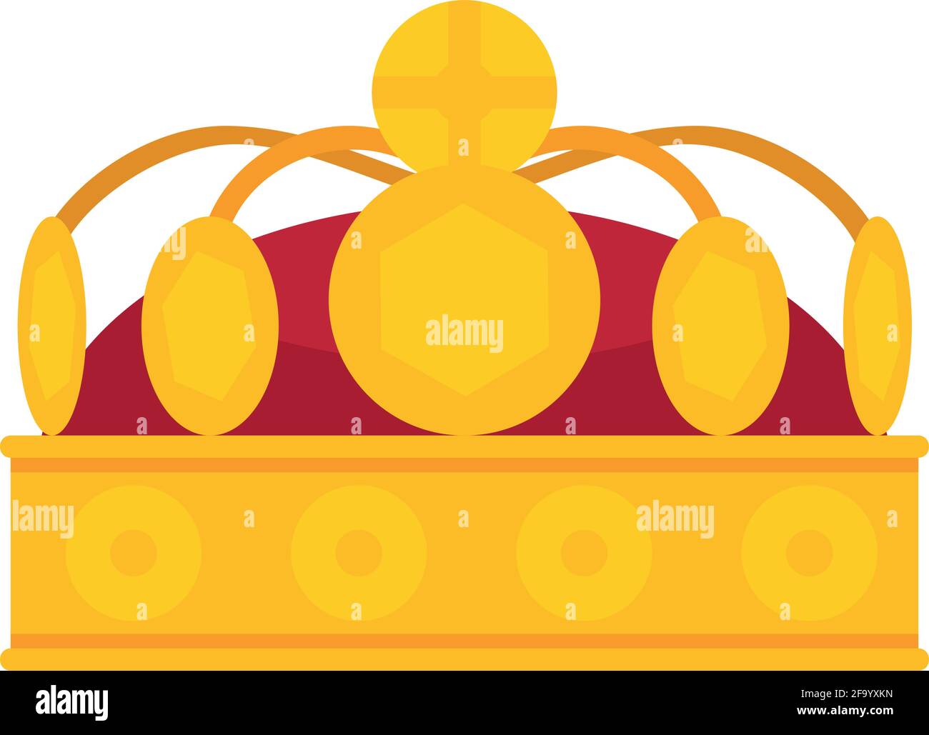 golden king crown on background Stock Vector Image & Art - Alamy