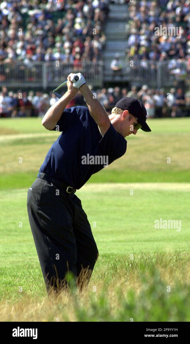David Duval 2001 British Openパター