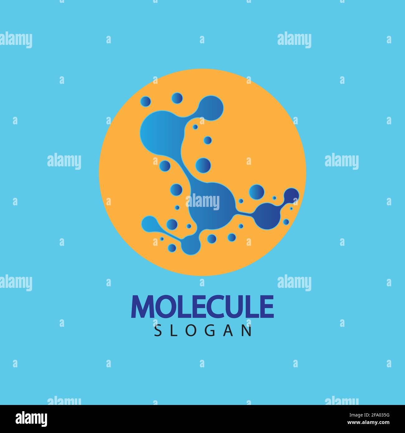 Molecule symbol logo template vector illustration design Stock Vector ...