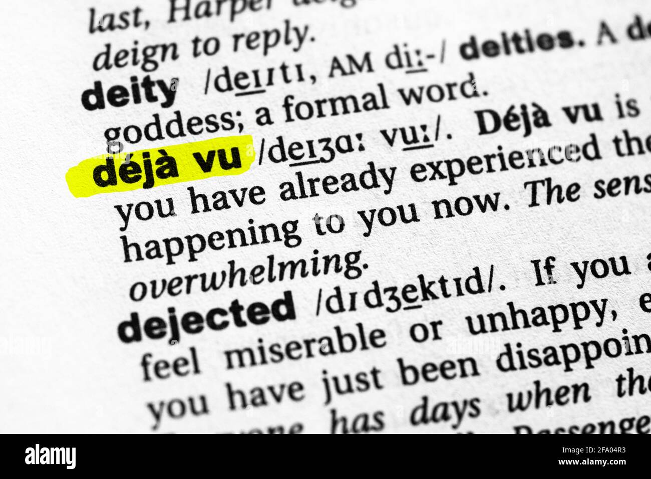 Meaning déjà vu What Is