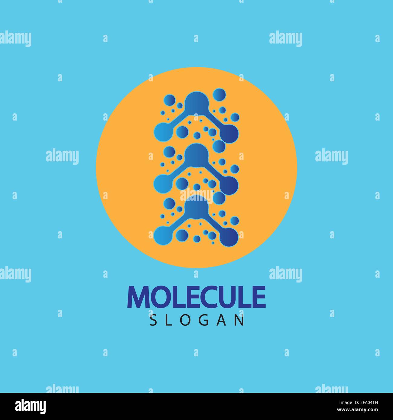Molecule symbol logo template vector illustration design Stock Vector ...