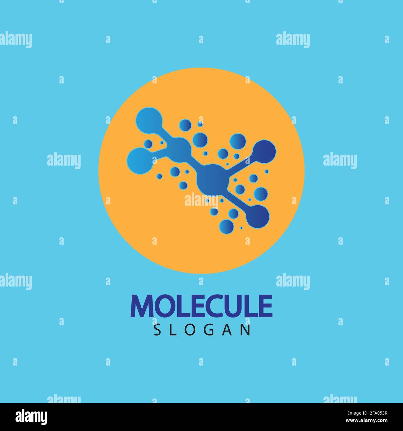Molecule symbol logo template vector illustration design Stock Vector ...