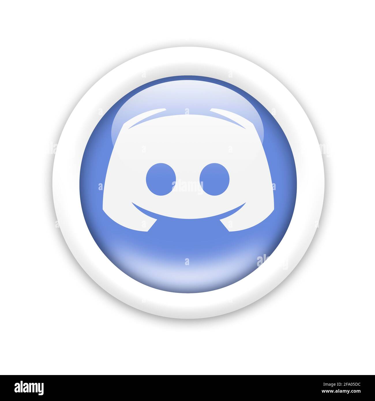 Discord icon logo hi-res stock photography and images - Alamy