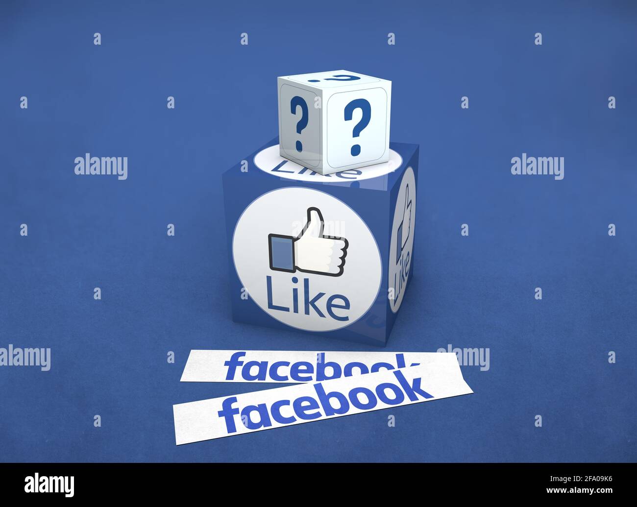 facebook, social network background design Stock Photo - Alamy