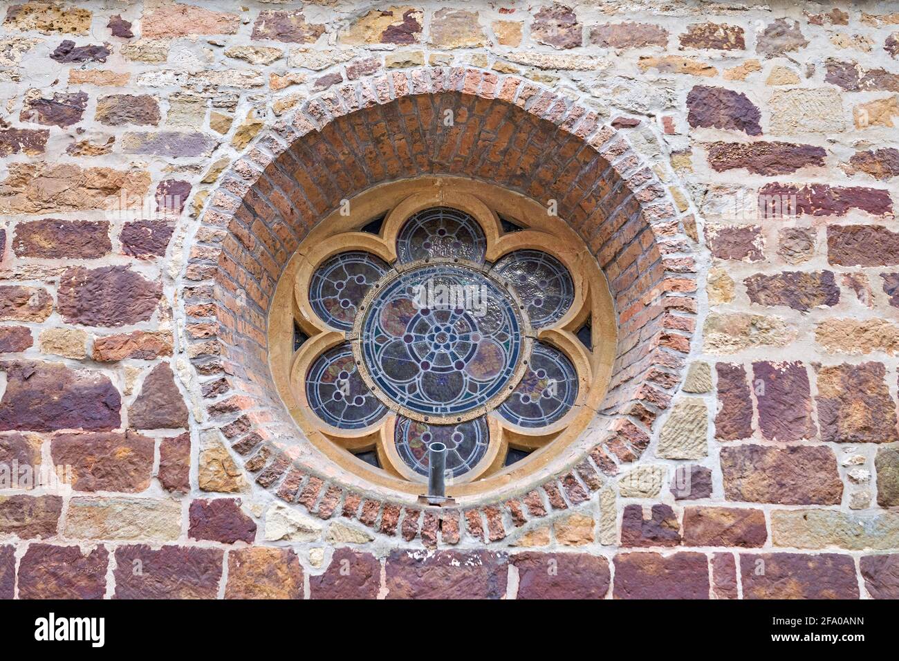 One small window, with nice design Stock Photo - Alamy