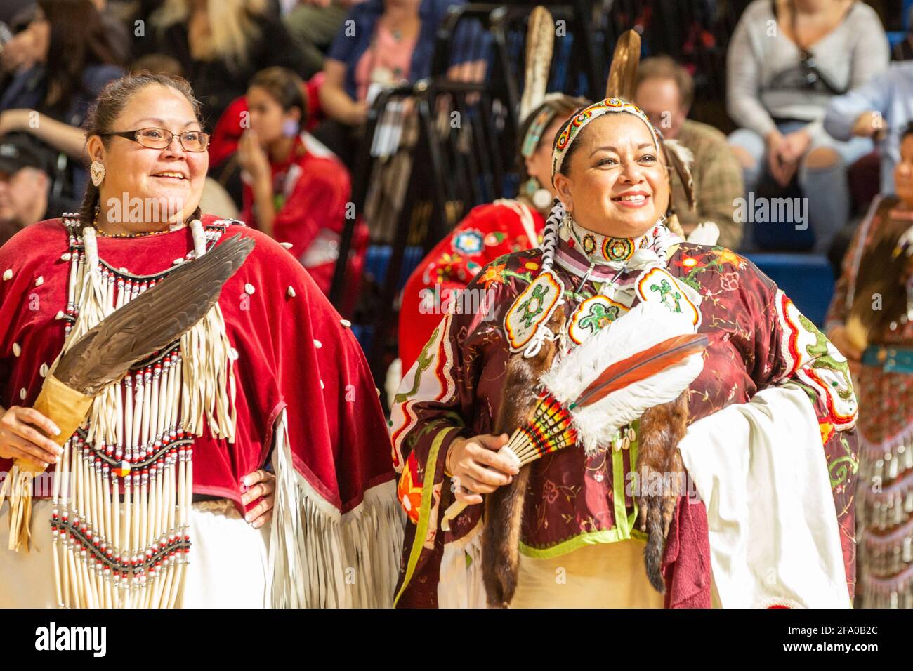 Indigenous Pow Wow Celebration Stock Photo - Alamy