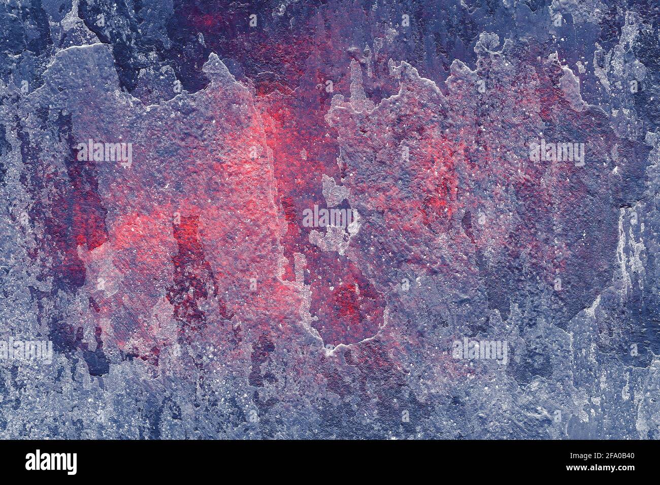 Background in Blue and Red Colors Resbling an Old Wall Stock Photo - Alamy