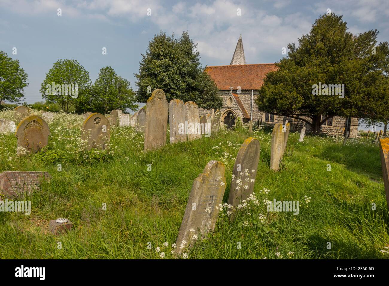 St Mary's Church is a redundant Anglican church in the village of Higham, Kent, England. It is recorded in the National Heritage List for England as a Stock Photo