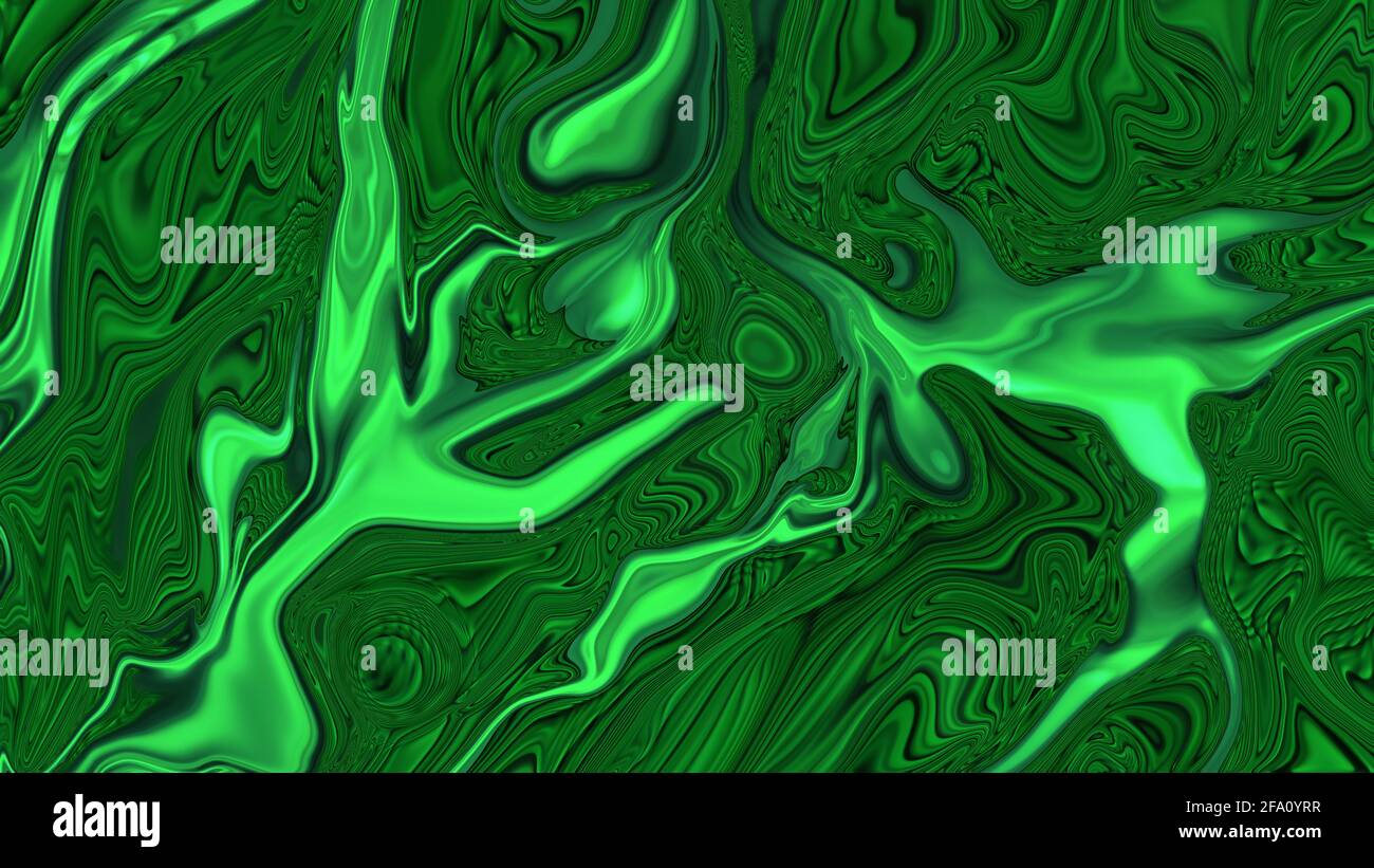 Abstract neon green liquid background Stock Photo Alamy