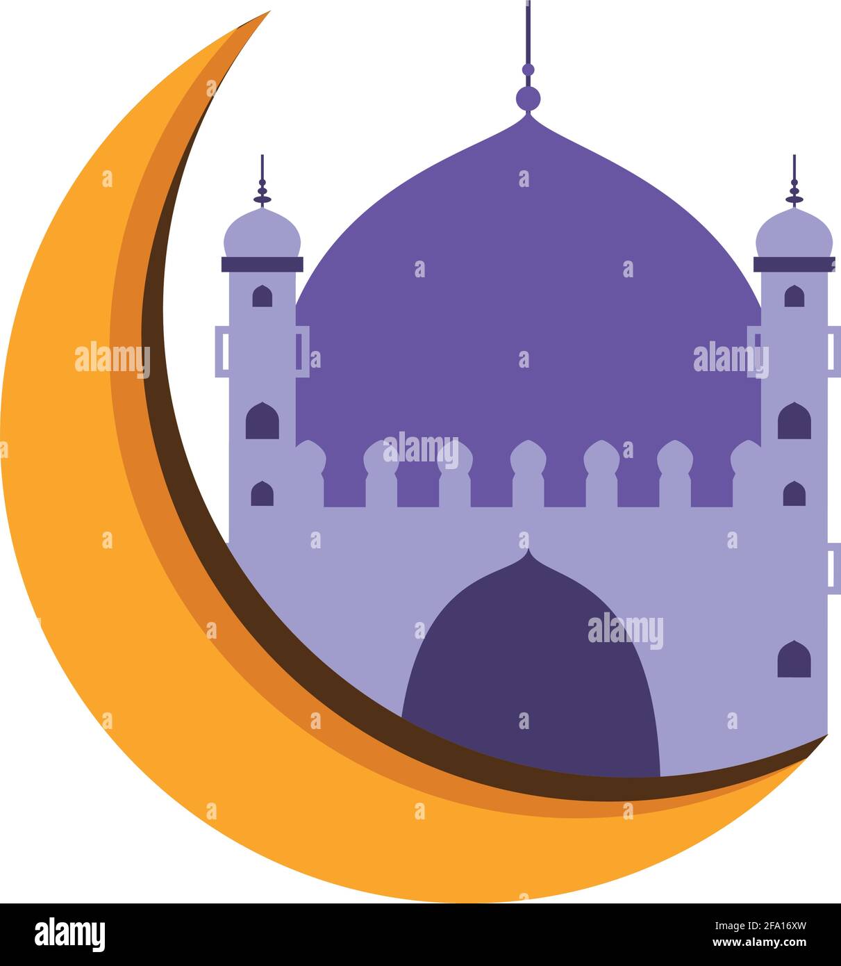 Half moon mosque temple hi res stock photography and images Alamy