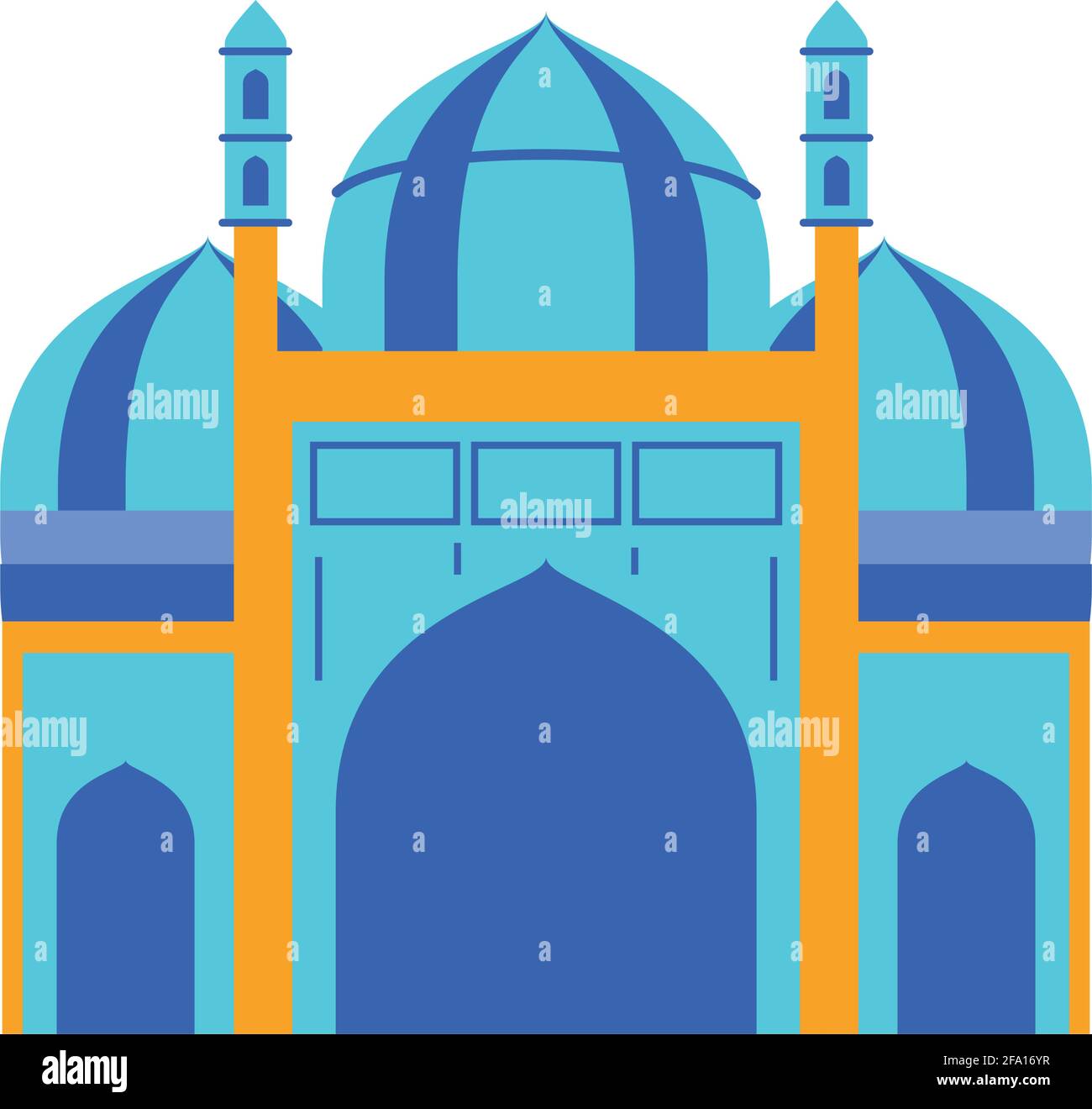 Mosque dome arch Cut Out Stock Images & Pictures - Alamy
