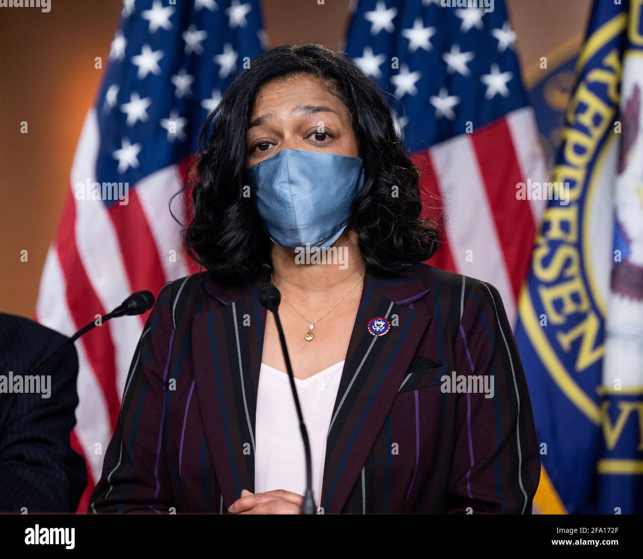 Washington, United States. 21st Apr, 2021. U.S. Representative Pramila ...