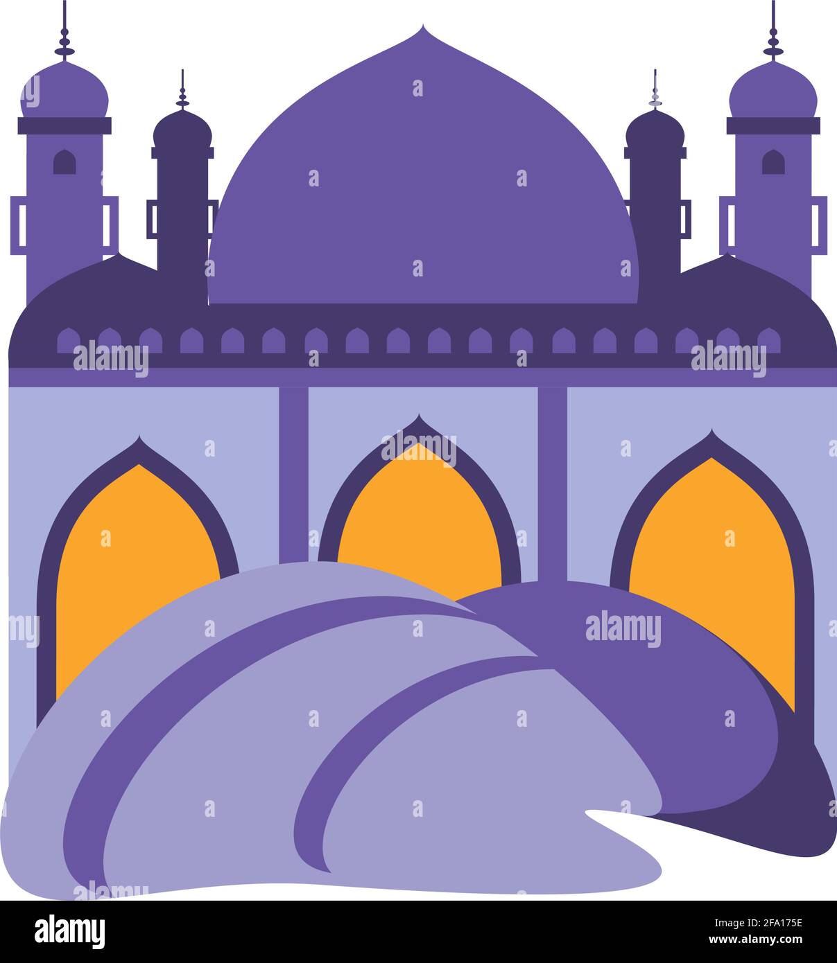 purple mosque arabian Stock Vector Image & Art - Alamy